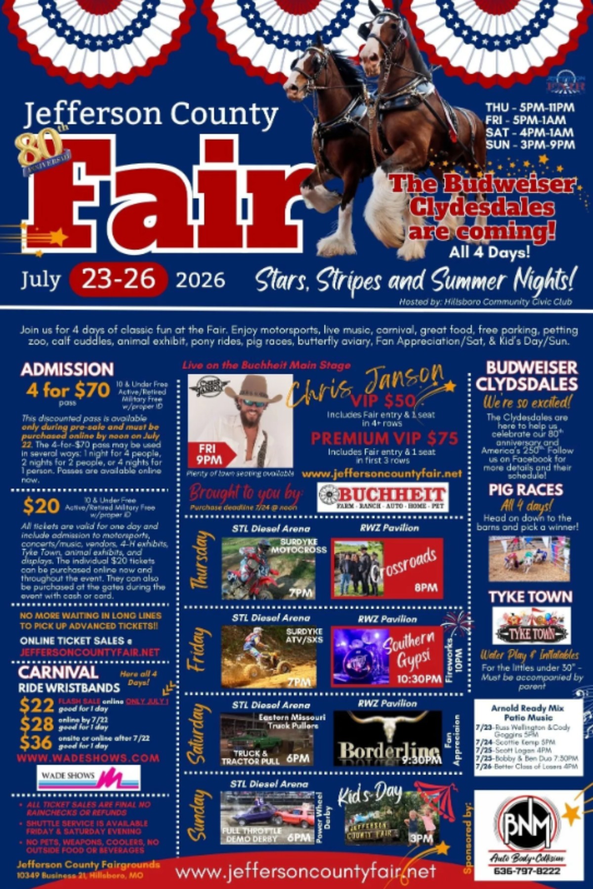 Jefferson County Fair poster